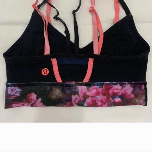 Lululemon Athletica Black and Purple Sports Bra Intimates - Picture 8 of 8